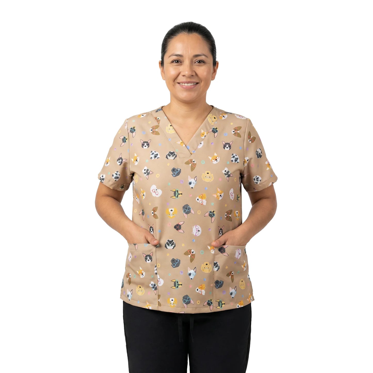 Uniforme Antifluido Estampado - Perros