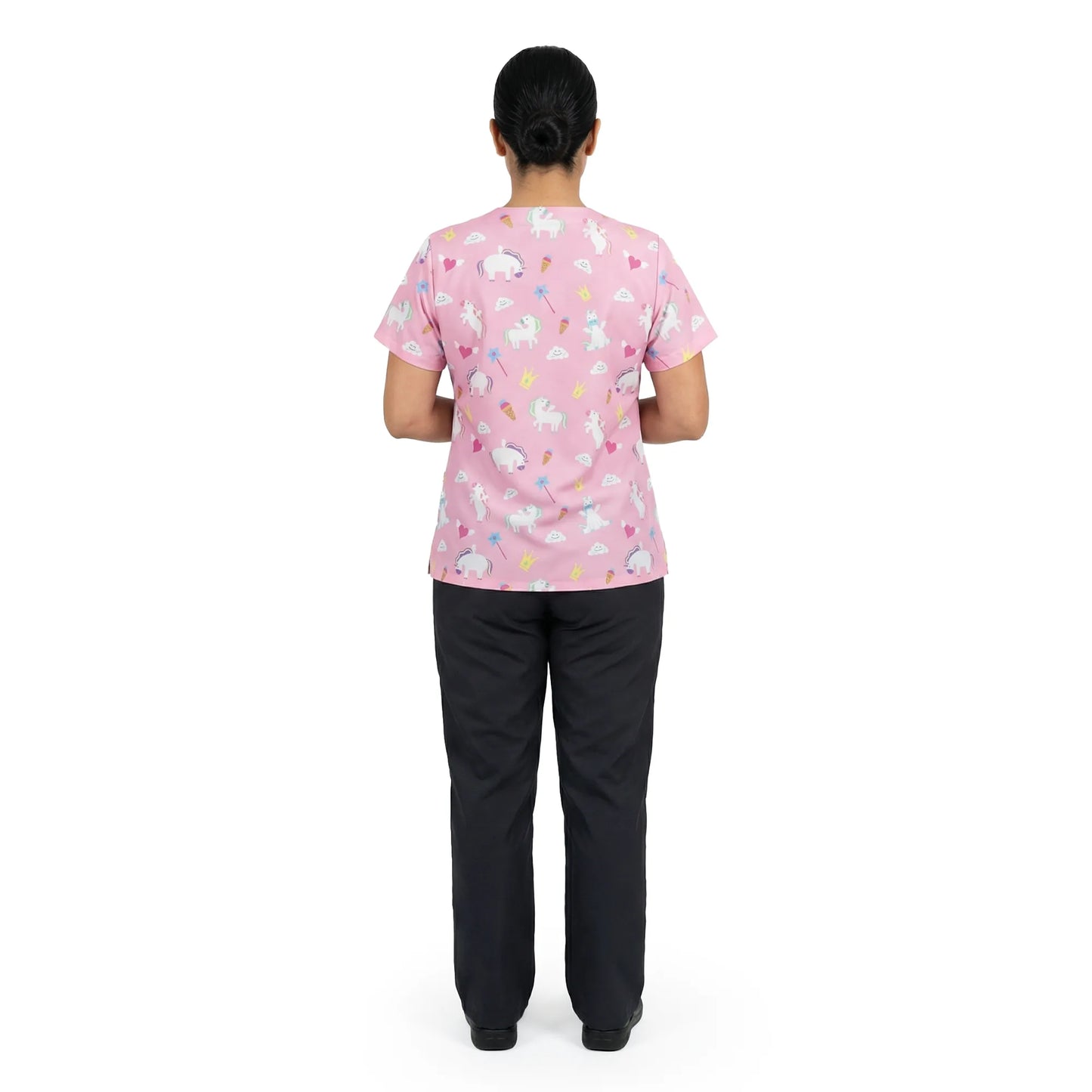 Uniforme Antifluido Estampado - Unicornios