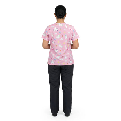 Uniforme Antifluido Estampado - Unicornios